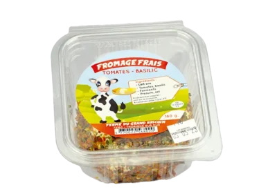 Fromage Frais Tomates/Basilic 180g