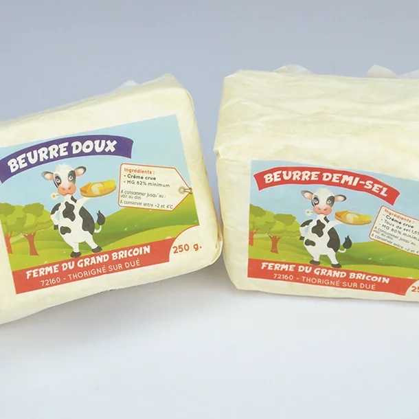 Gamme Beurres